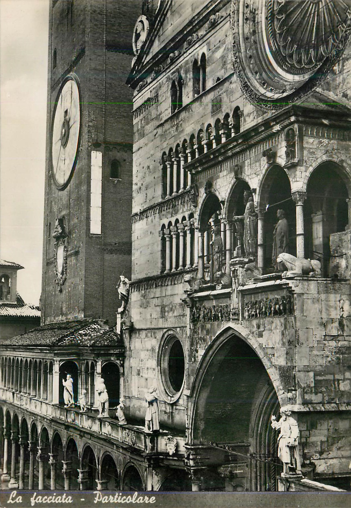 CPM Cremona Il Duomo La Facciata (Particolare)
