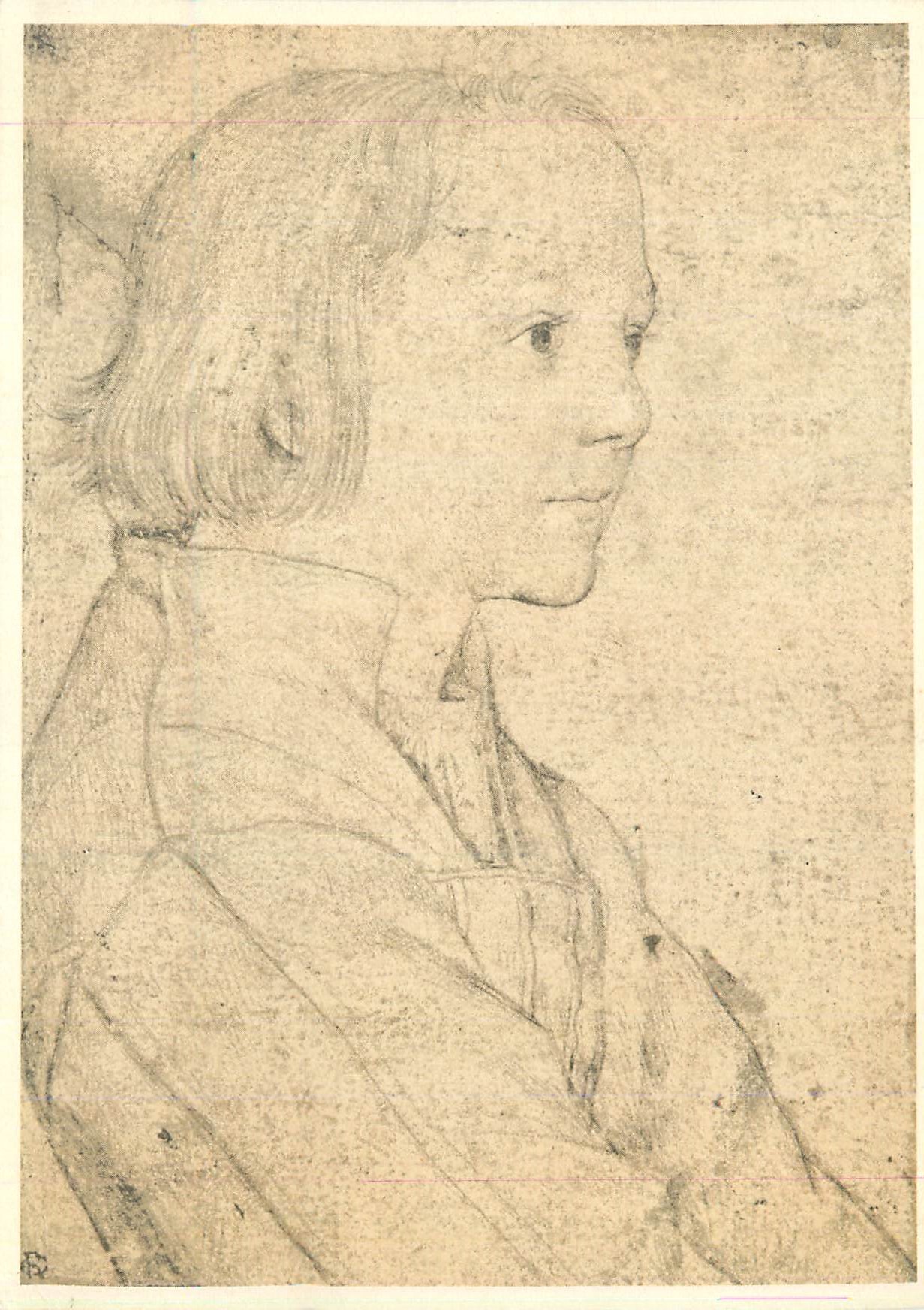 CPM Ambrosius Holbein (um 1494 um 1519) Portrait d'un Garcon