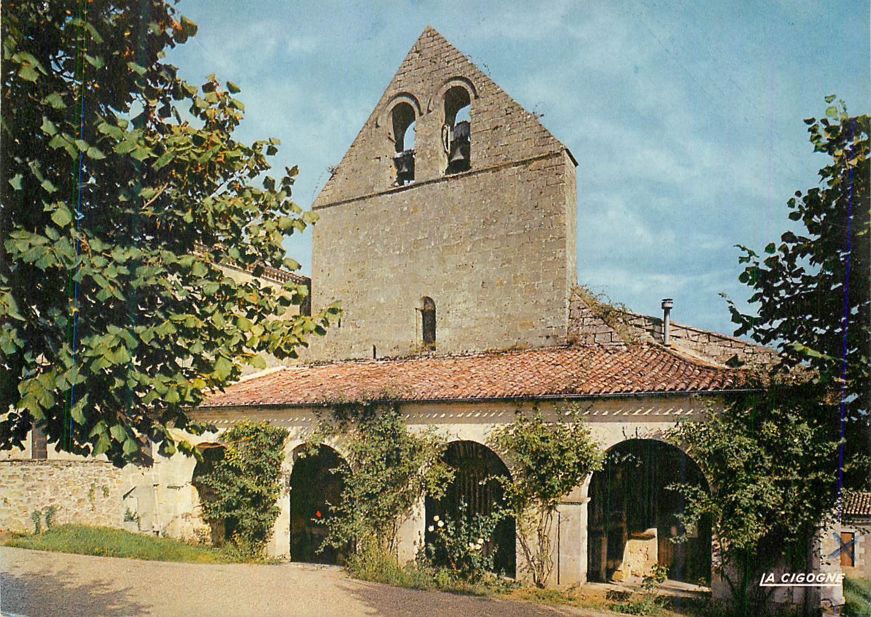 CPM Rauzan (Gironde) L'Eglise Saint Pierre (XIIe Siecle)