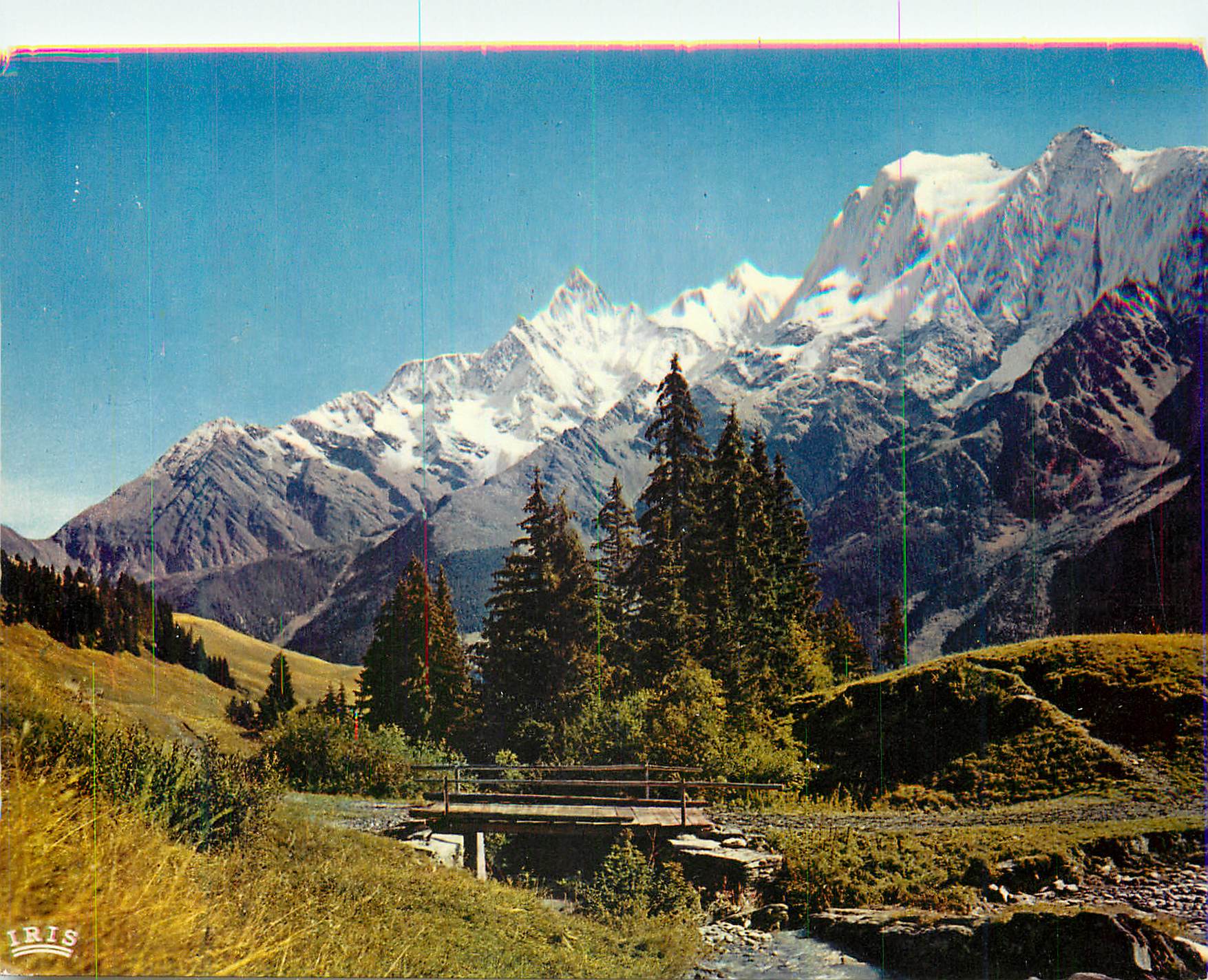 CPM Panorama sur le Mont Blanc