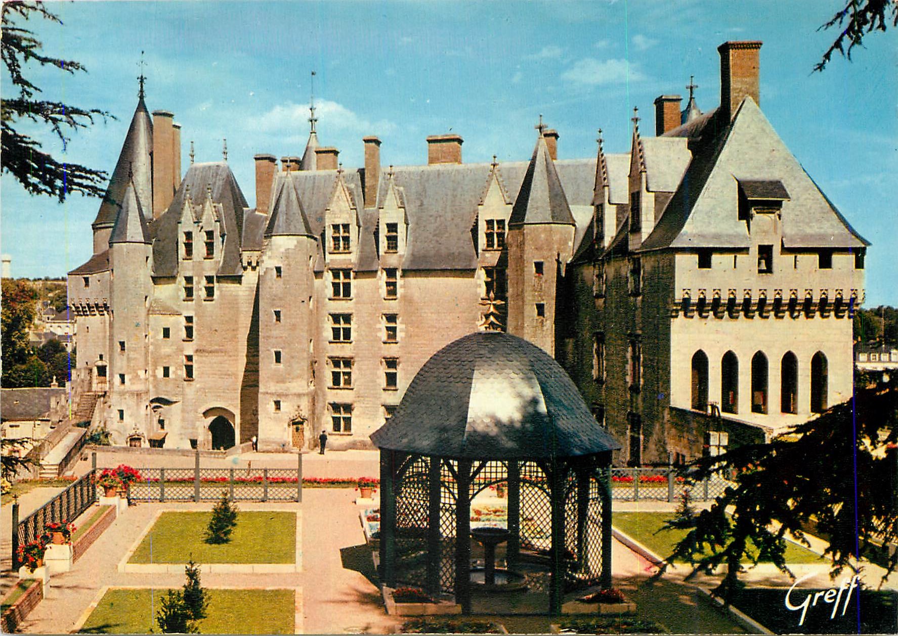 CPM Langeais (Indre et Loire) En Touraine Facade Interieure (XVe Siecle)