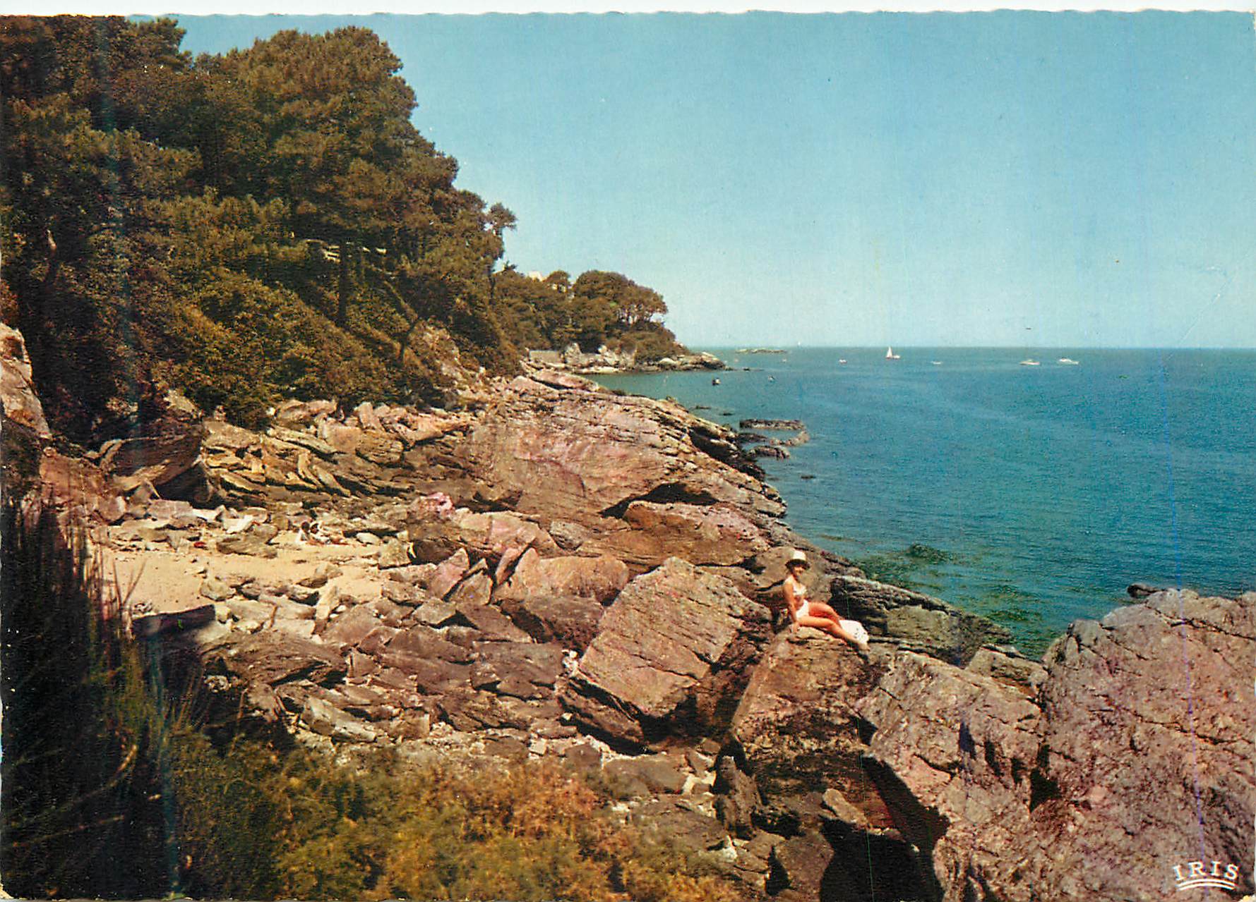 CPM Ile de Noirmoutier (Vendee) Les Rochers de la Plage des Dames