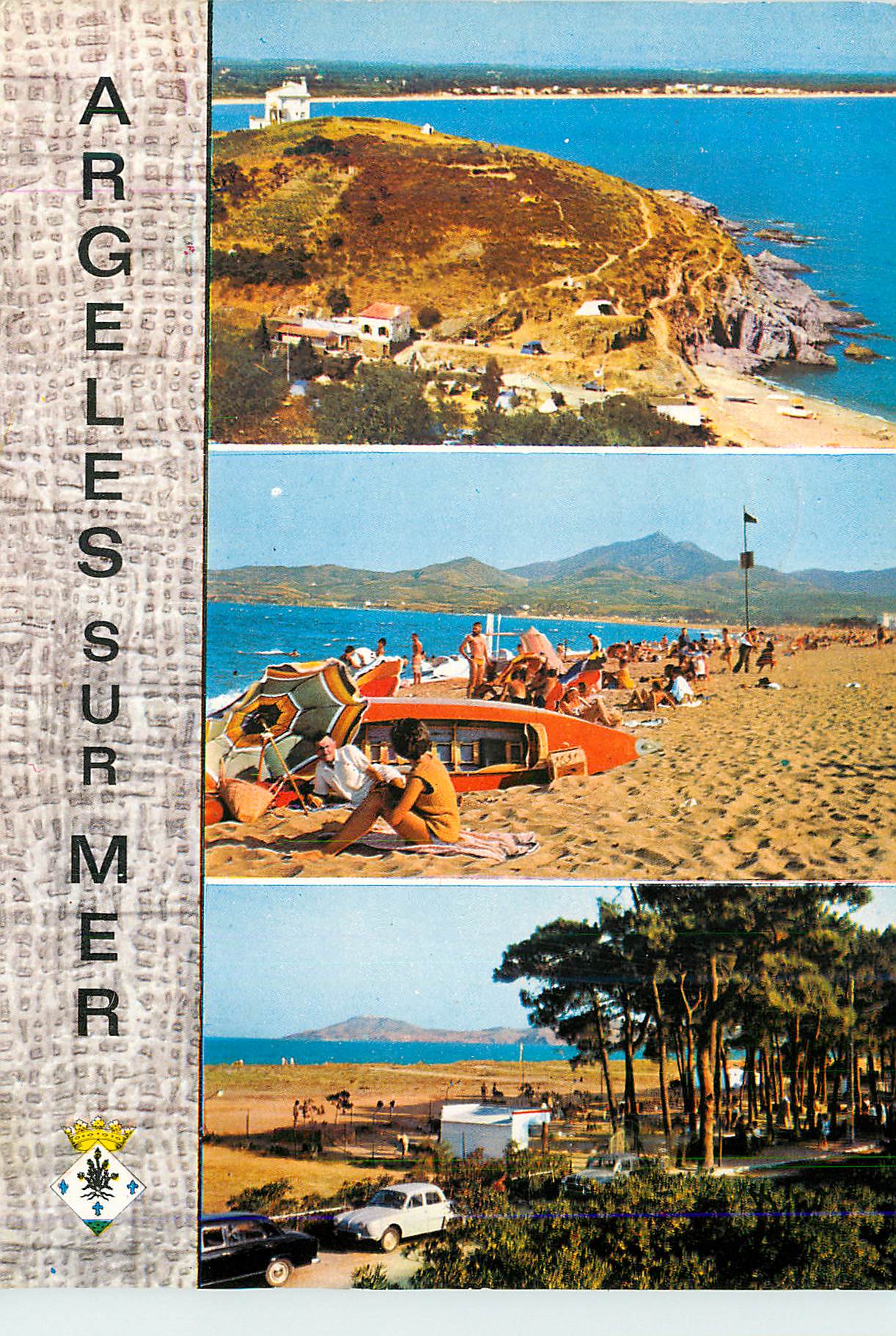 CPM Argeles sur Mer La Cote Vermeille (Pyrenees Orientales) Lumiere et Couleurs du Roussillon