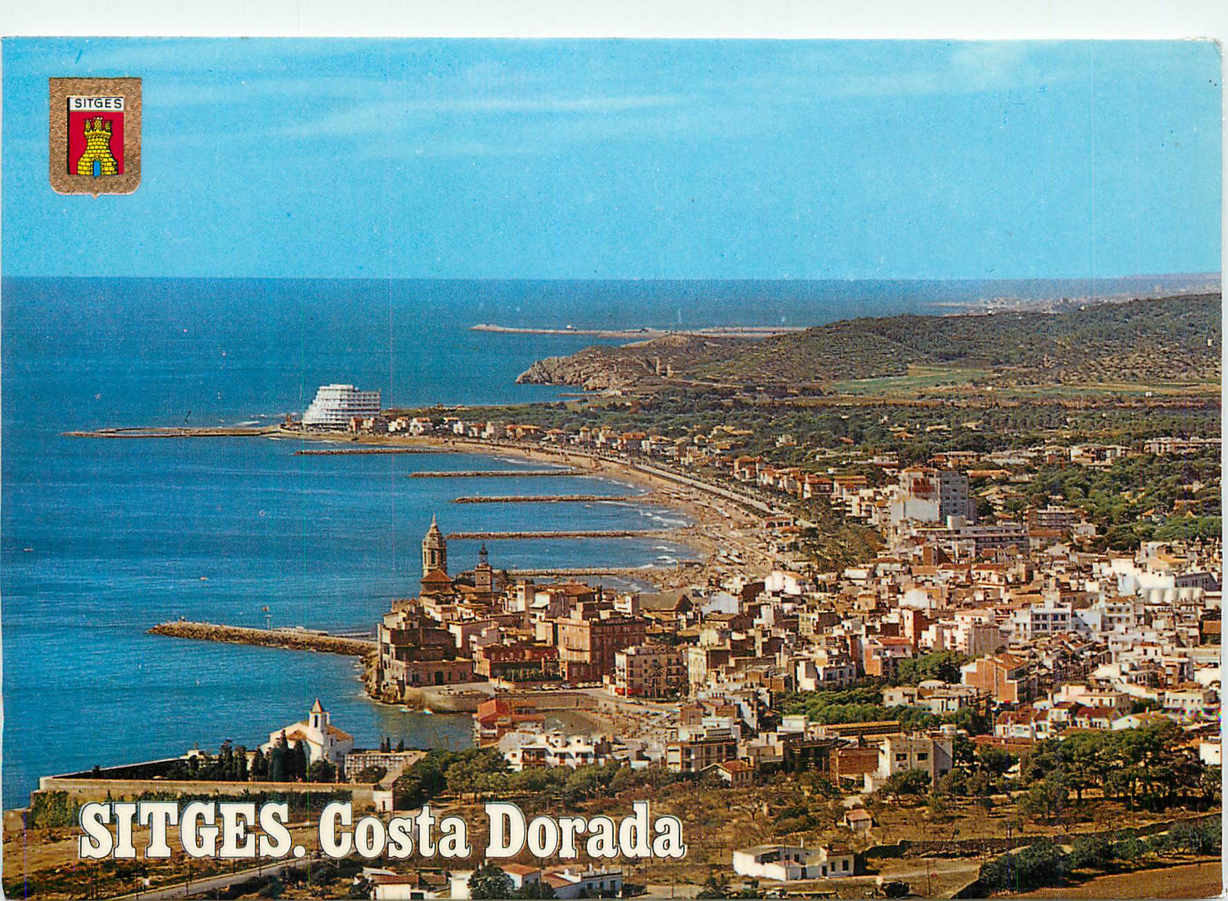 CPM Sitges Costa Dorada Vue Panoramique