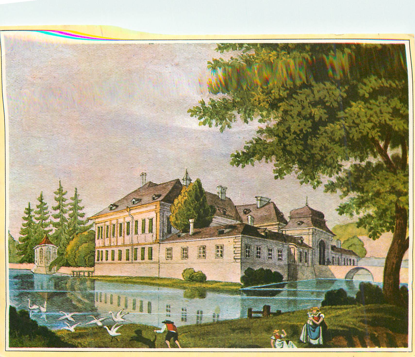 CPM Wien XIV Austria Schloss Laudon Mauerbachstrabe