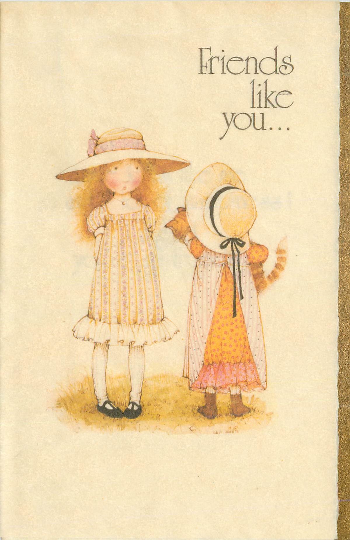 CPM Friends Like You Holly Hobbie American Greetings