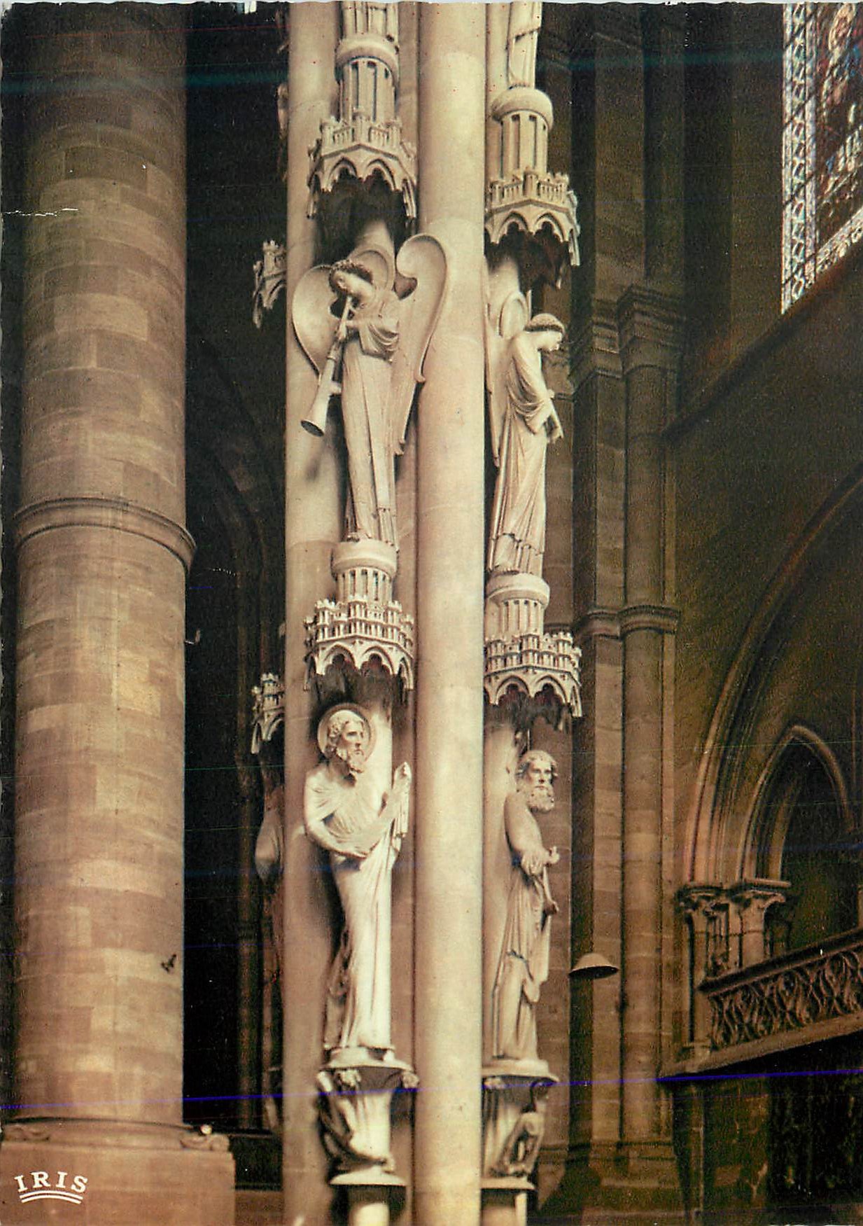 CPM Cathedrale de Strasbourg Pilier des Anges (1225 1230)