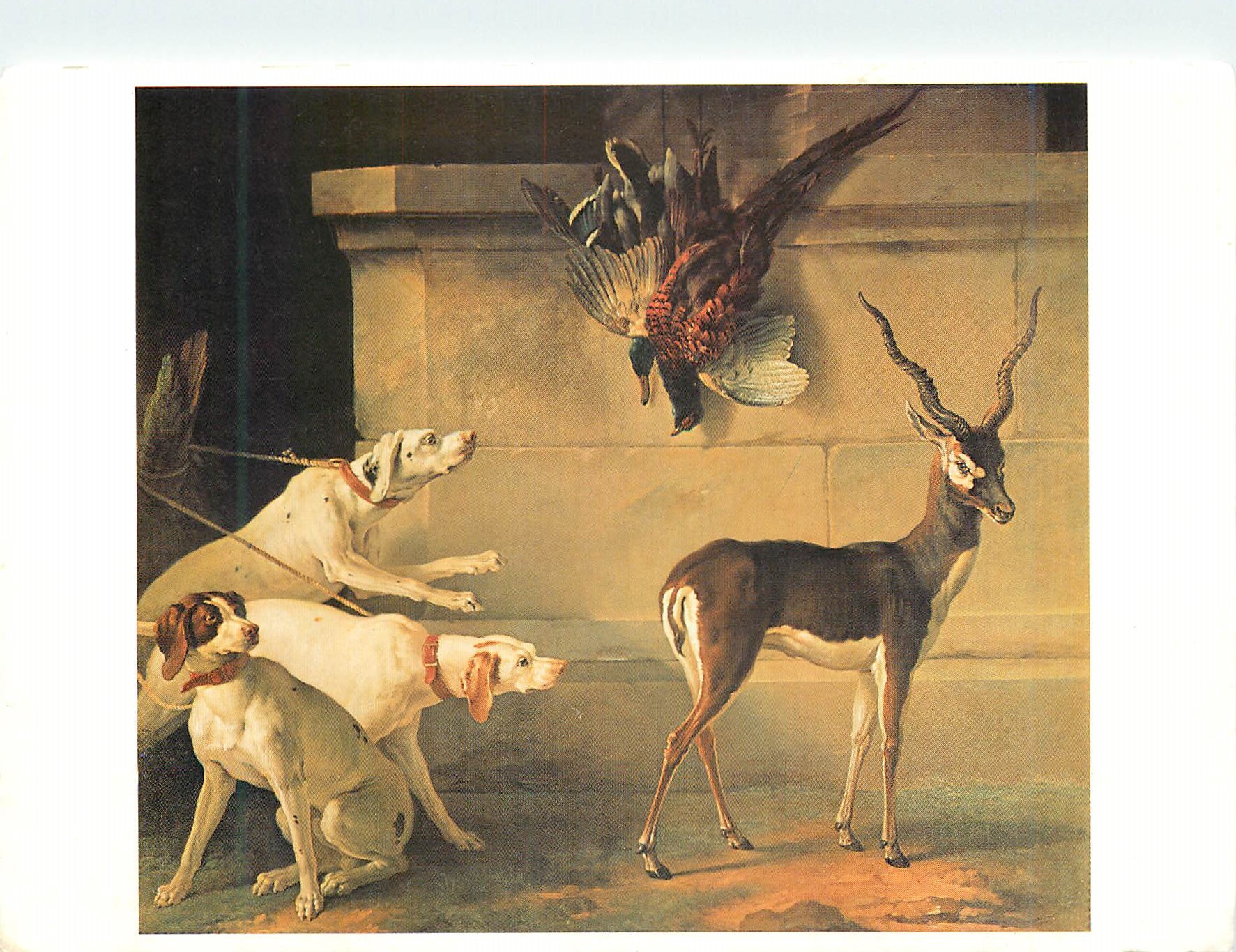 CPM Paris Grand Palais Exposition J B Oudry (1686 1755) Panneau Decoratif 1745