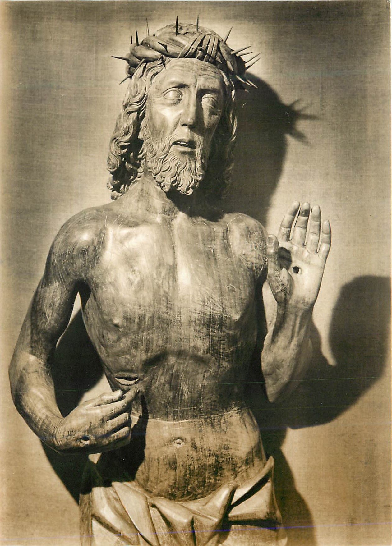 CPM Fribourg Musee d'Art et d'Histoire Christ Montrant ses Plaies fin du XVIe Siecle