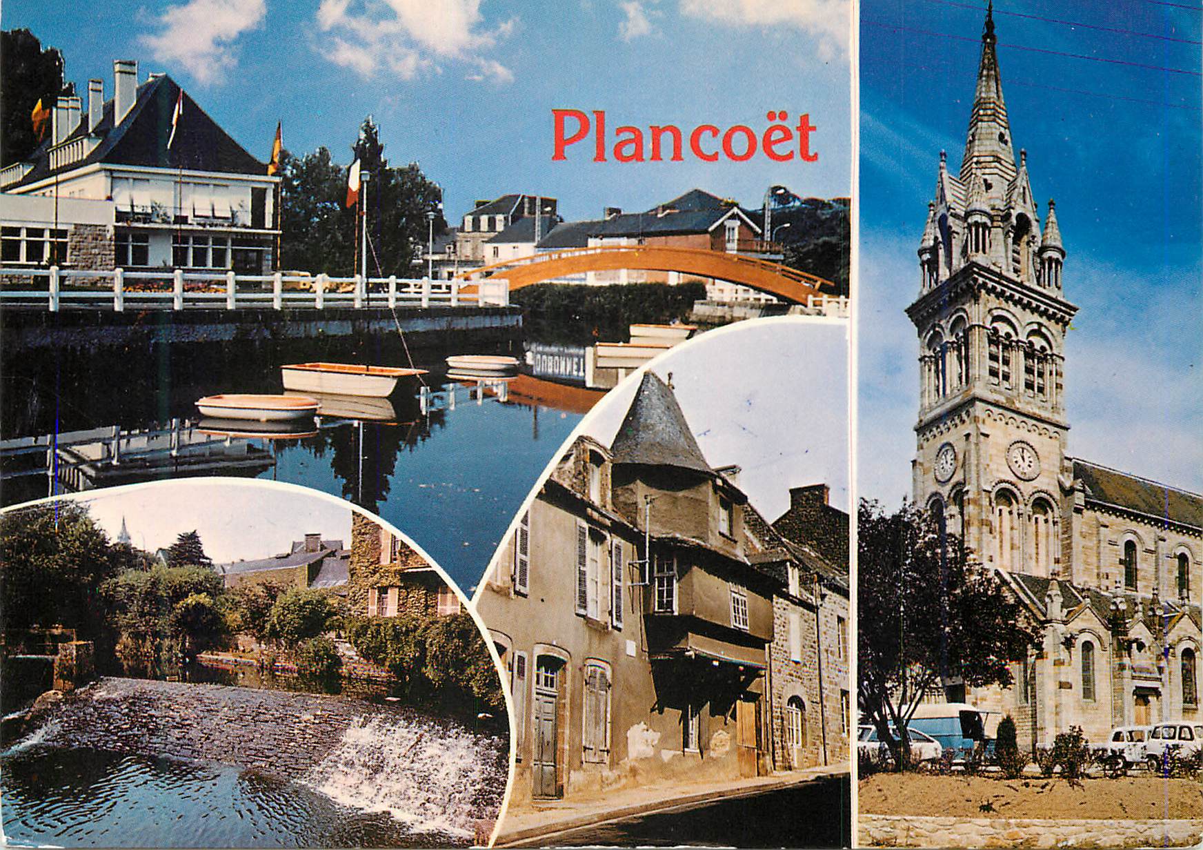 Plancoët — vue panoramique — éditeur G. GOROUVET