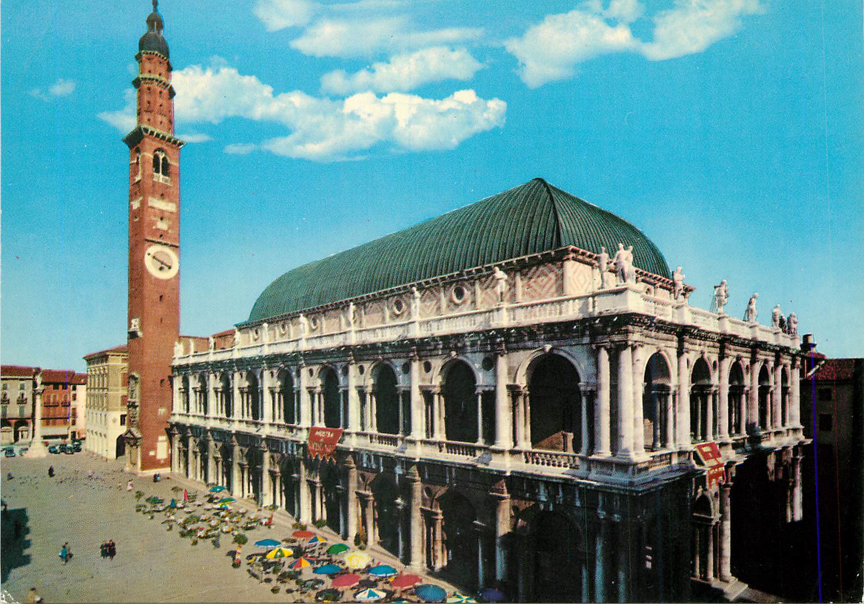 CPM Vicenza Place des Seigneurs Basilique Palladienne