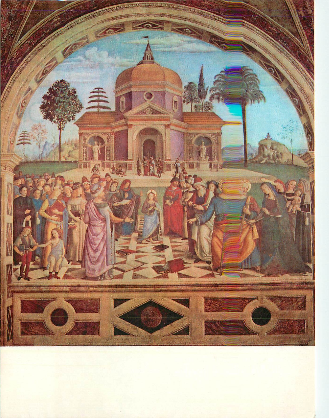 CPM Spello S Maria Maggiore Discussion de Jesus avec les Docteurs