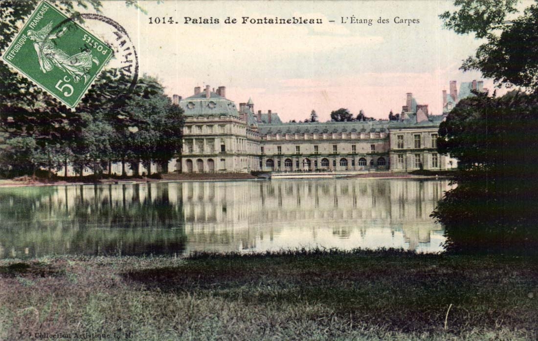 Paleis van Fontainebleau — Het Karpersmeer — Artistieke Collectie, n° 1014