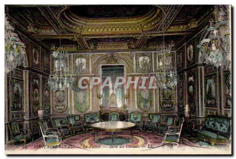 Fontainebleau — El Palacio — Sala del Consejo — LL, n°46