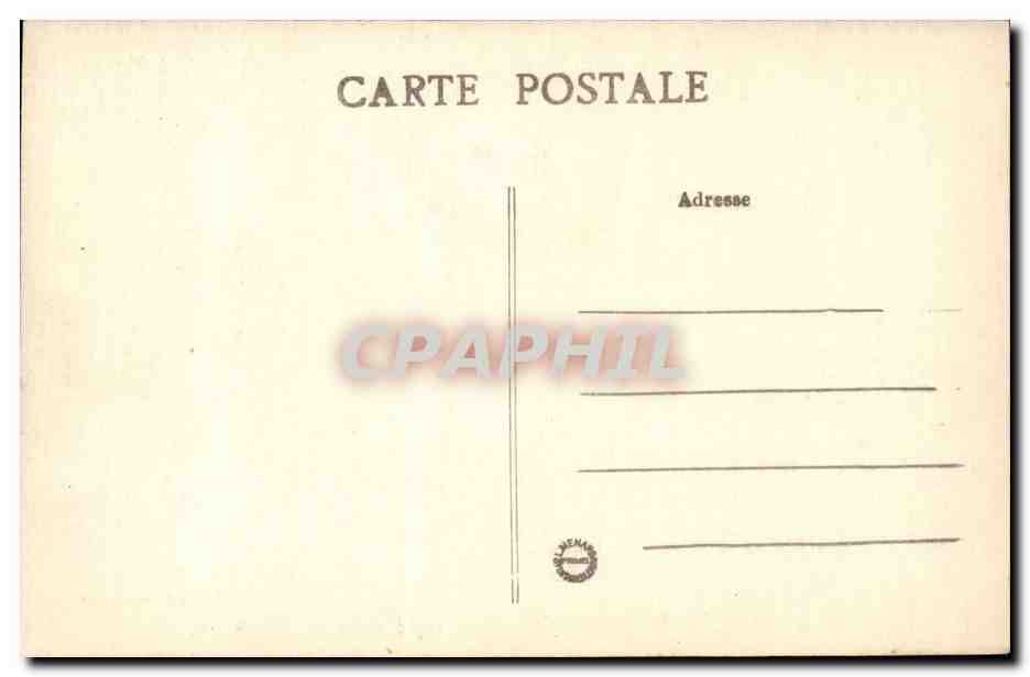 Wald von Fontainebleau — Quelle Mont-Chauvet — Künstlerische Sammlung L. M. — Rückseite