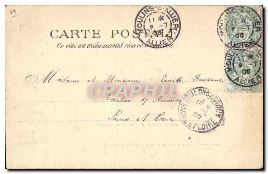 Saumur CPA Grande carriere Saut dangereux — Rückseite