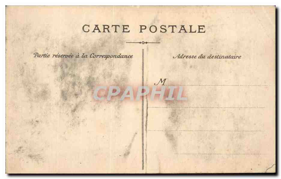 Marseille CPA Rue de la Republique (samaritaine) — Rückseite