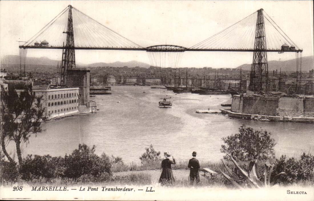 Marseille CPA Le pont transbordeur