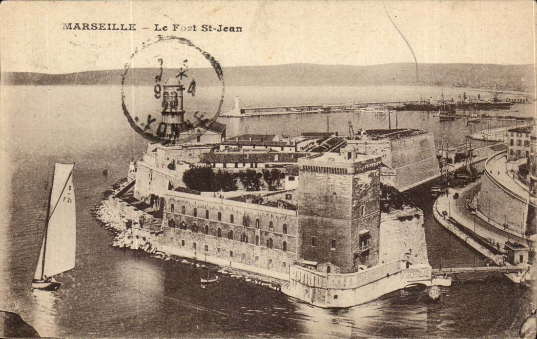 Marseille CPA Le fort Saint Jean