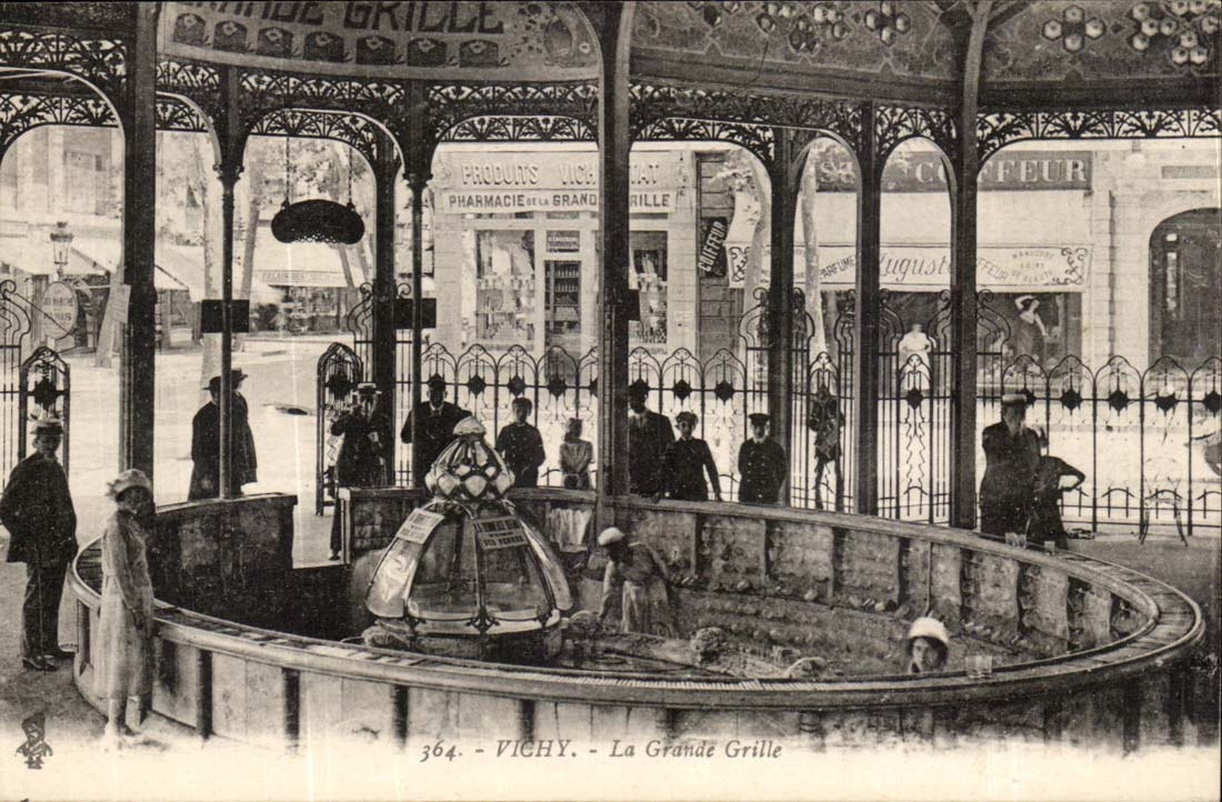 Vichy — La Grande Grille — éditeur Béguin (Vichy, Allier) n°364