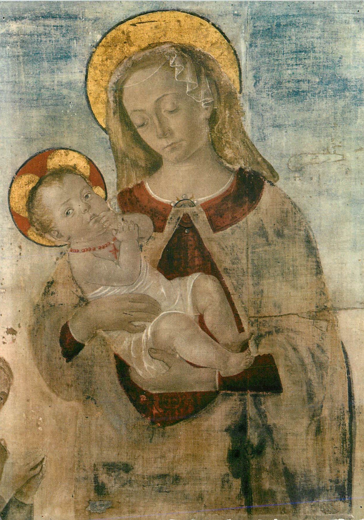 CPM Urbino Palazzo Ducale La Vierge avec L'Enfant