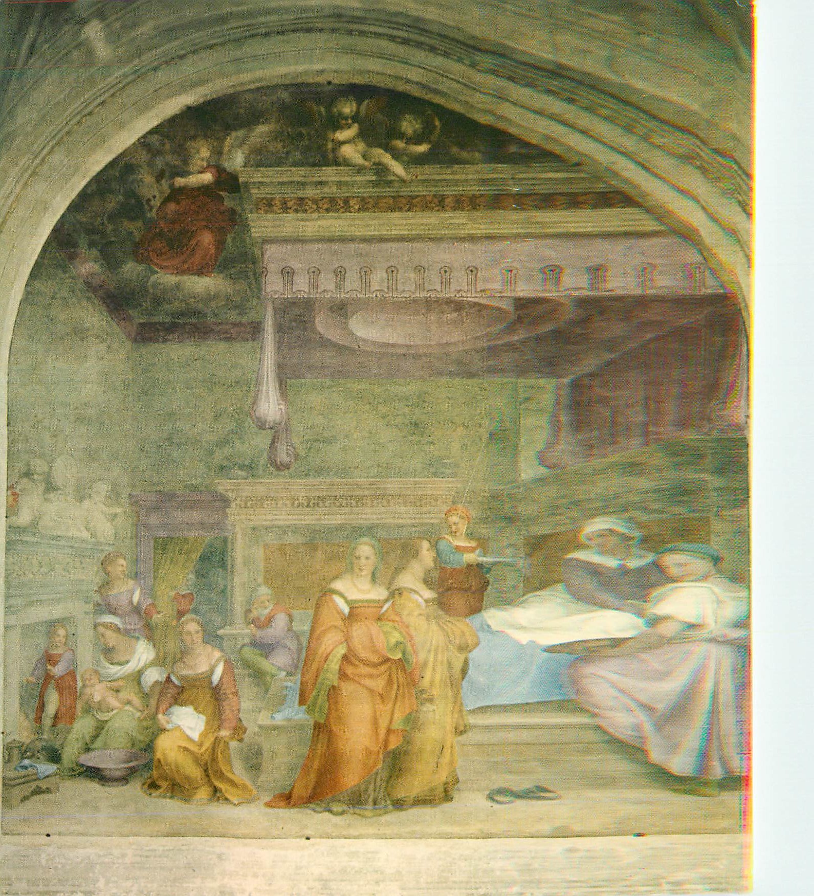 CPM Firenze Basilica della Ss Annunziata La Nativite de la Sainte Vierge