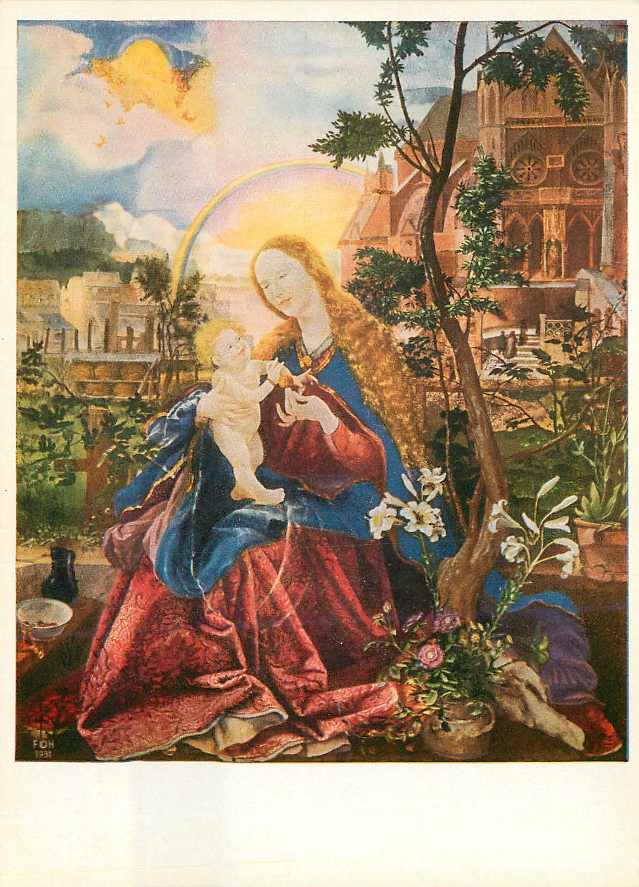 CPM Matthias Grunewald Oder Richtiger Mathis Gothardt um 1470 Madonna um 1520