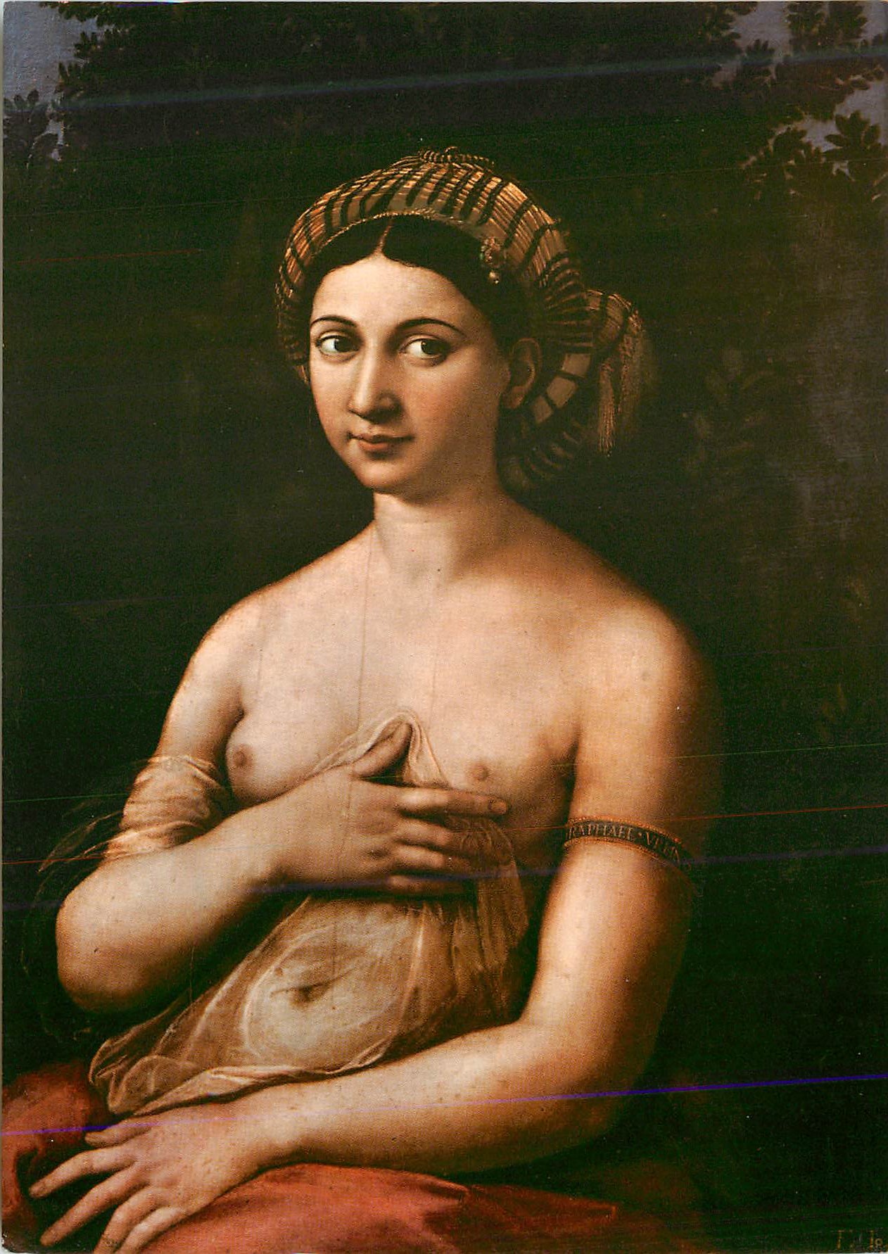 CPM Roma Raphael La Fornarina (Galerie Nationale)