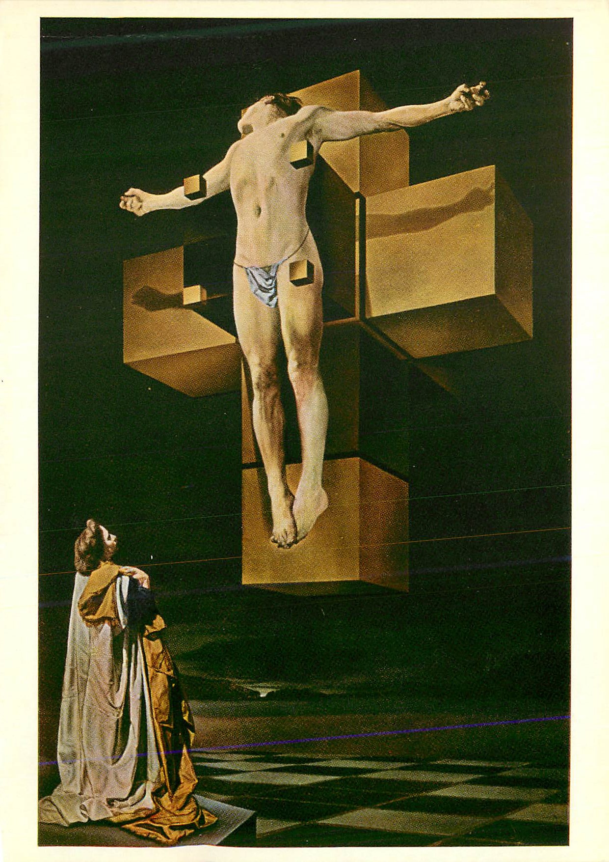 CPM Gift of Chester Dale 1955 The Crucifixion Salvatore Dali Spanish The Metropolitan Museum of Art