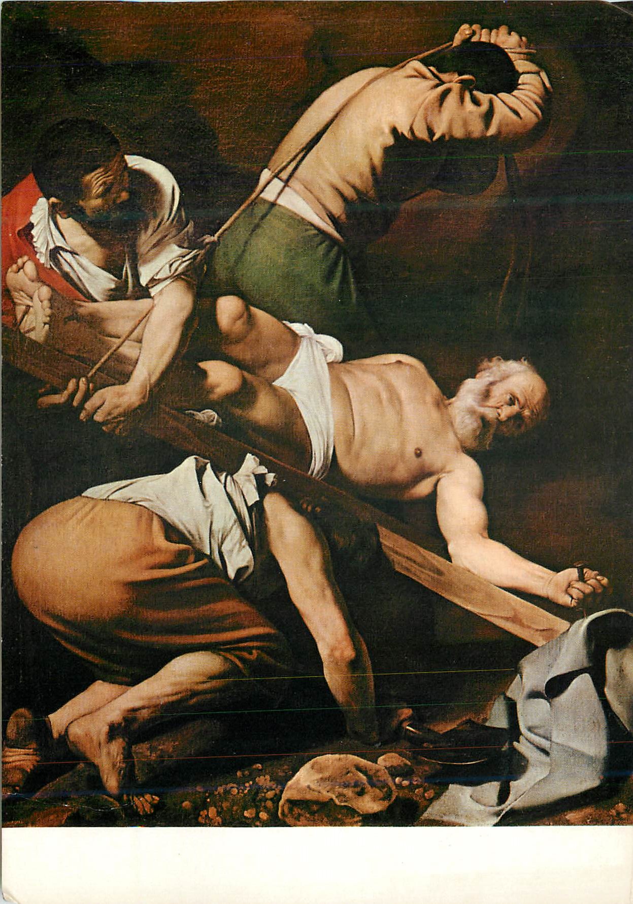 CPM Roma Le Caravage (1573 1610) Le Martyre de Saint Paul (Eglise de St Maria del Popolo)