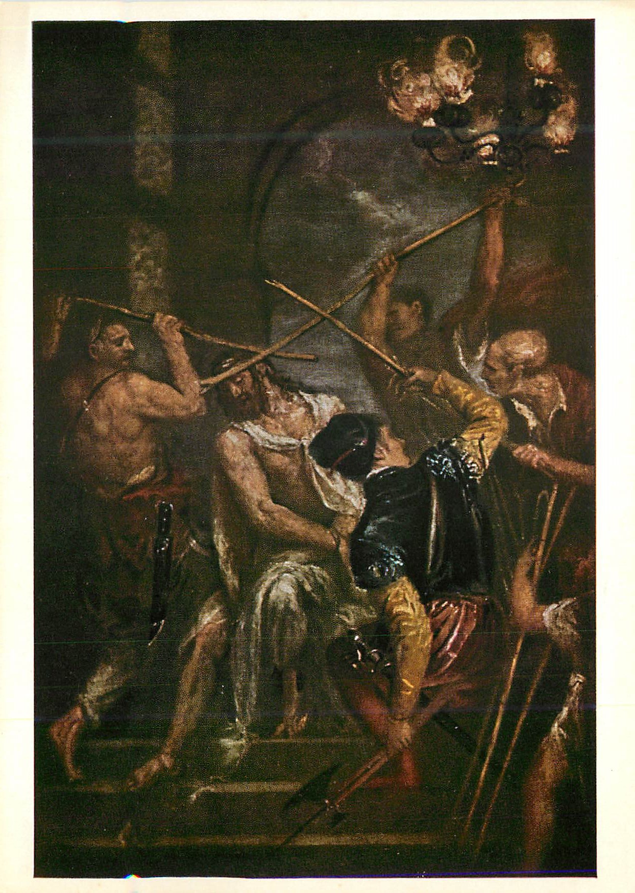 CPM Bayerische Munchen Tiziano Vecellio (1477 1576) Dormenkronung Christi