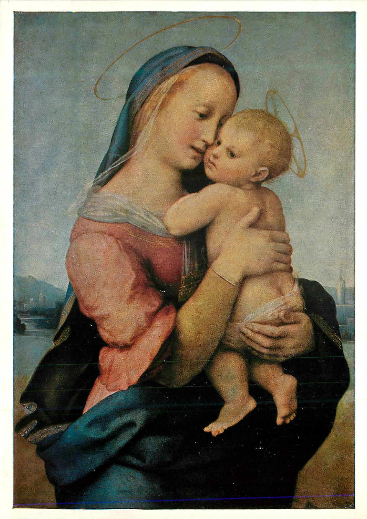 CPM Bayerische Munchen Raffael (1483 1520) Die Madonna Tempi