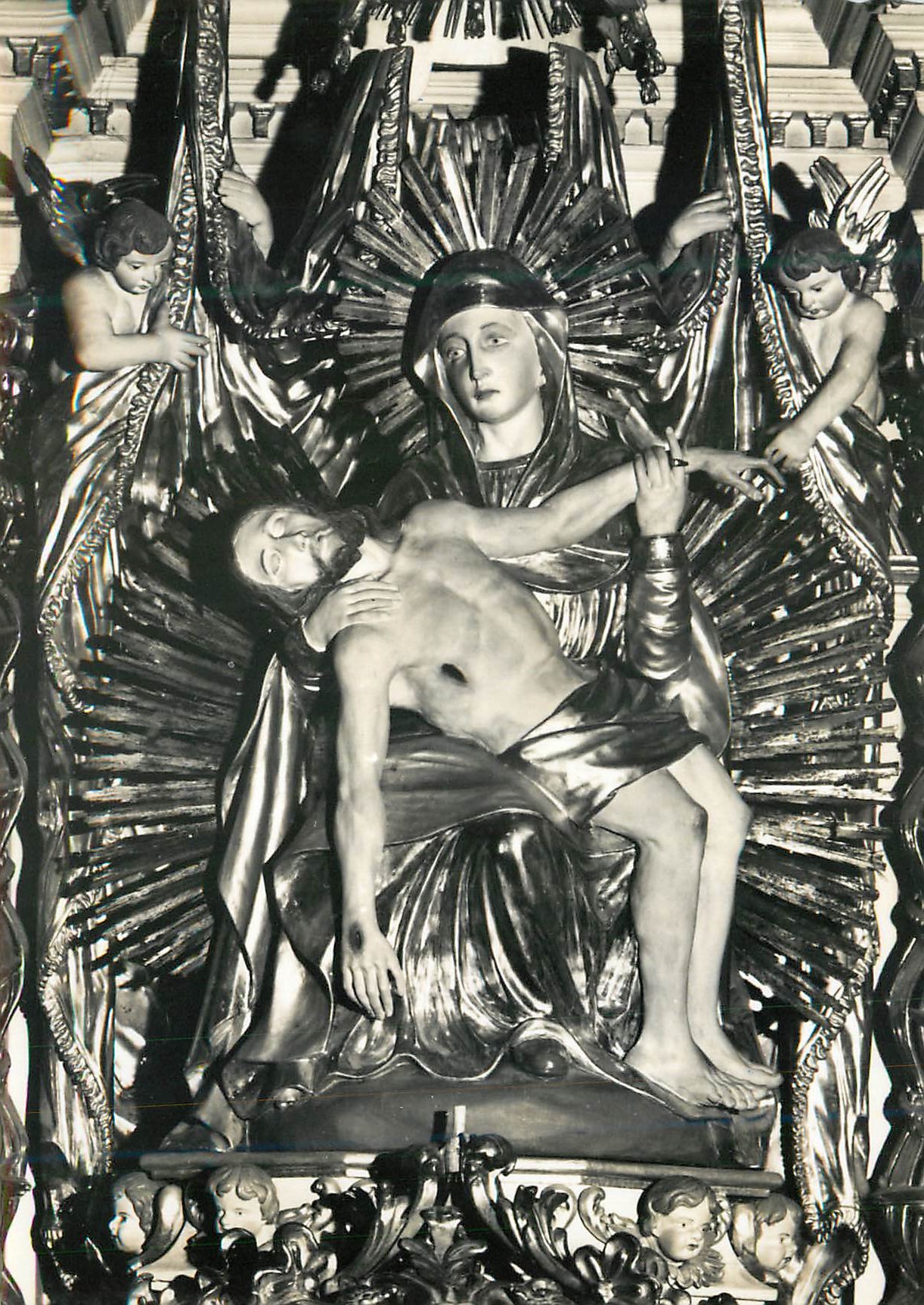CPM Bulle Statue Miraculeuse de Notre Dame de Compassion (fin du XVIIe S)