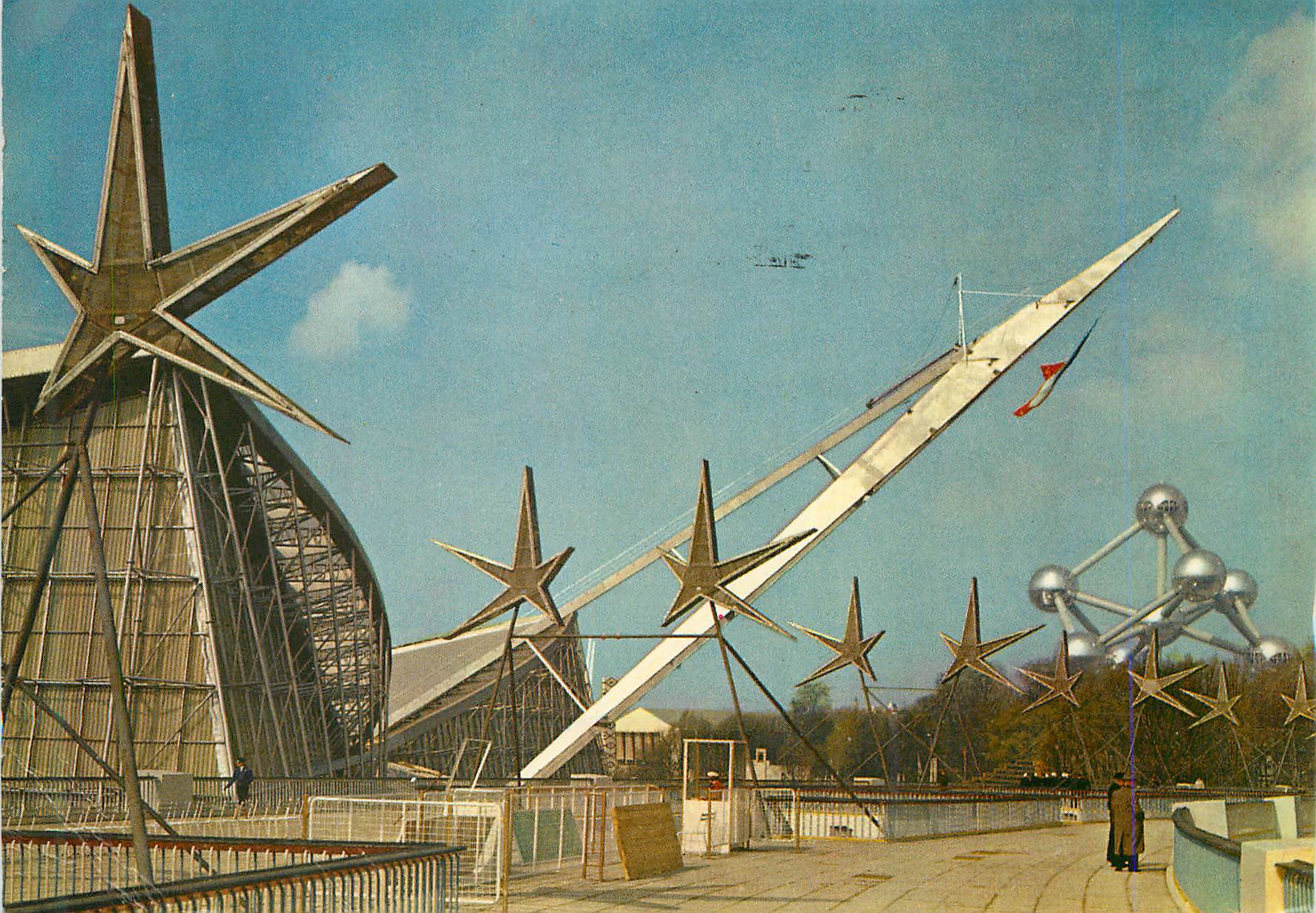 CPM Exposition Universelle de Bruxelles 1958