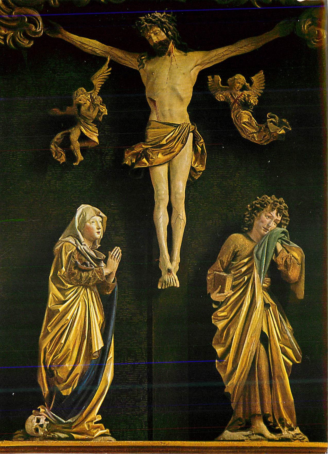 CPM Nordlinger Christus Maria und Johannes
