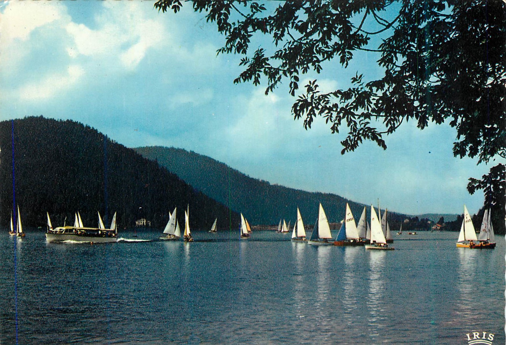 Regatta sur lac alpin — IRIS