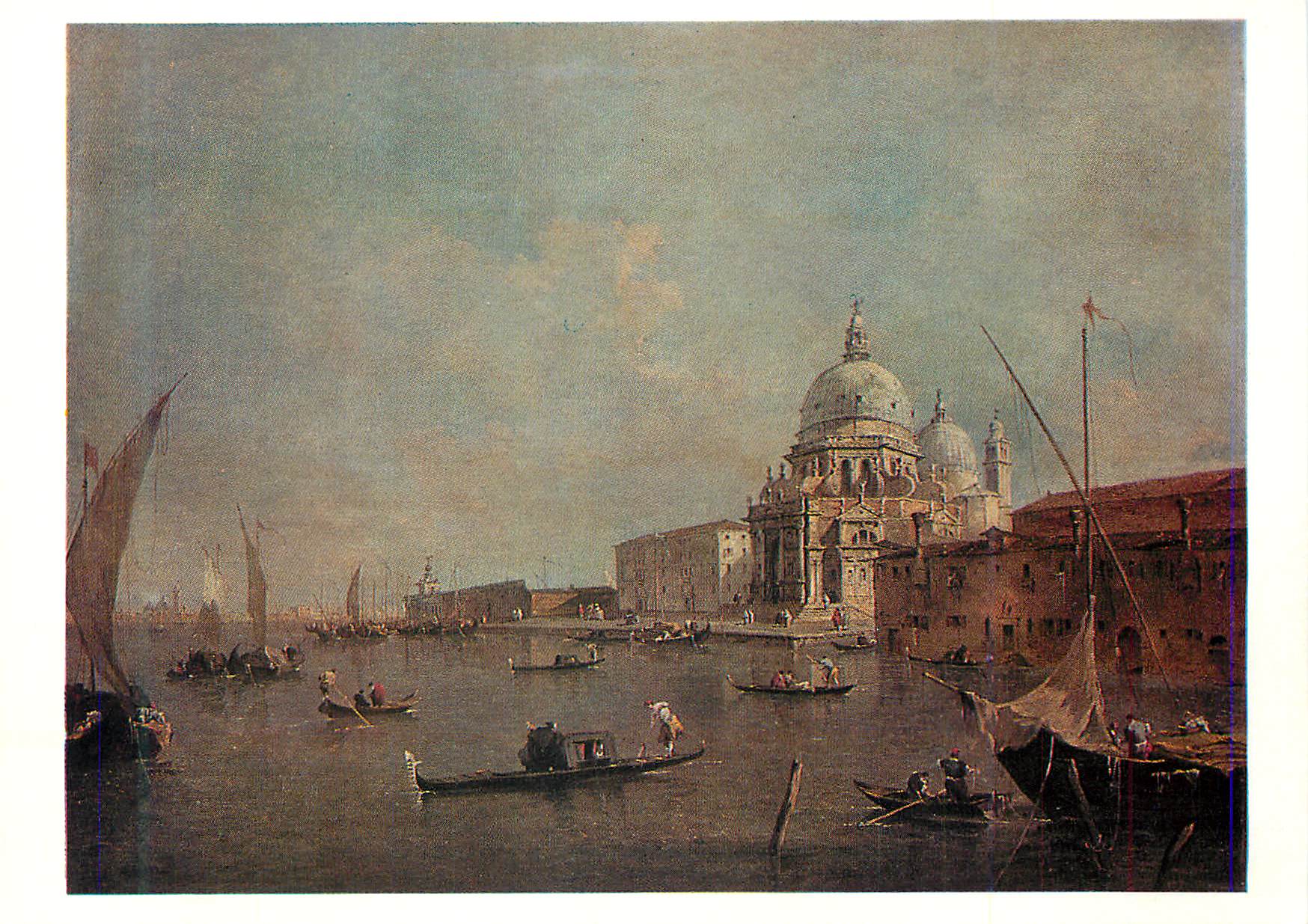 CPM Santa Maria della Salute Venice Francesco Guardi 1712 1793