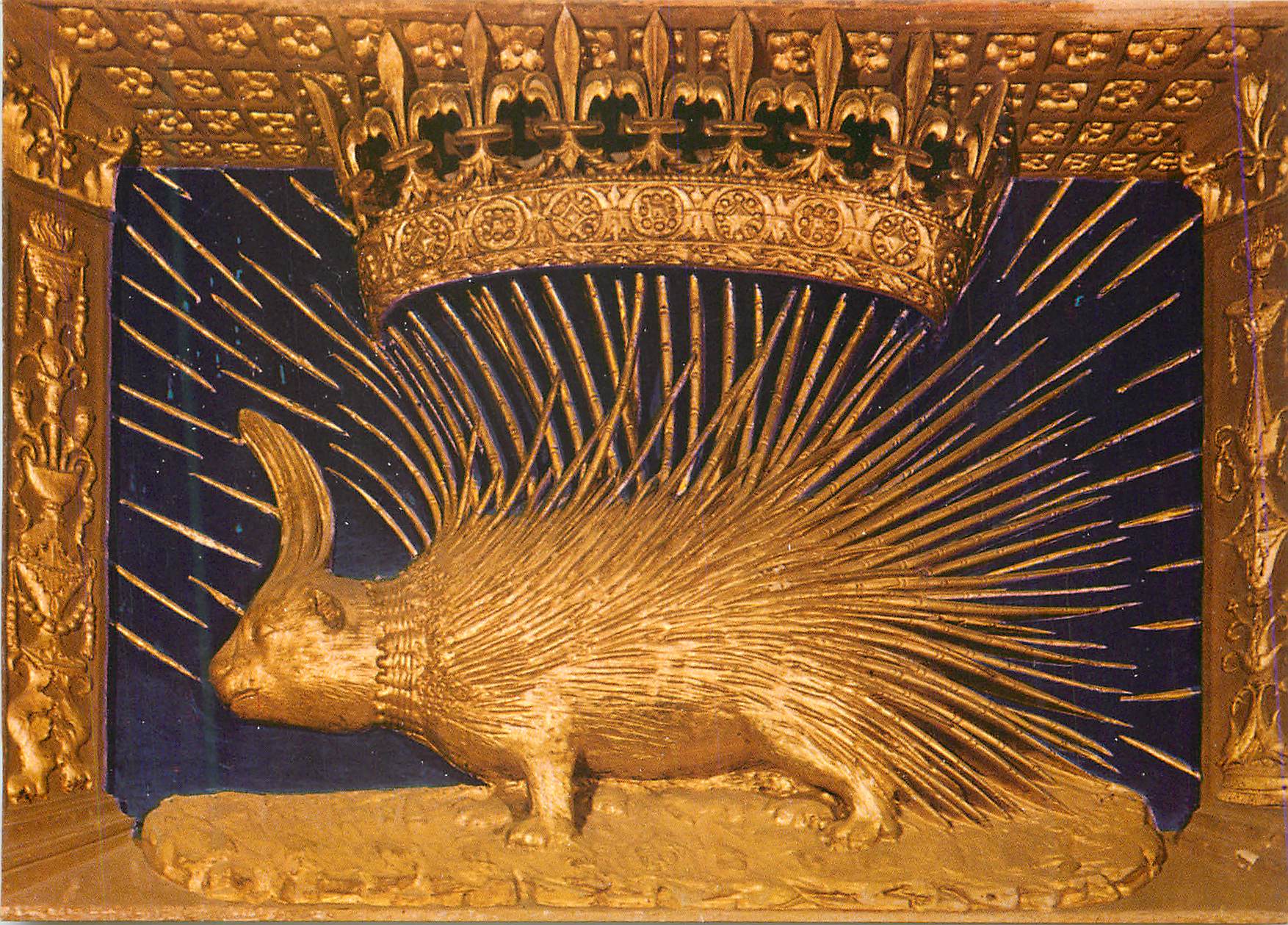 CPM Chateau de Blois (L et Ch) Port epic embleme du Roi Louis XII