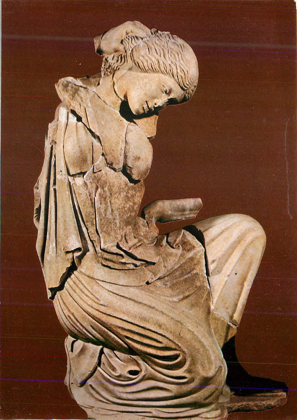 CPM Olympie Fronton ouest du Temple de Zeus (Partie) (460 av JC)