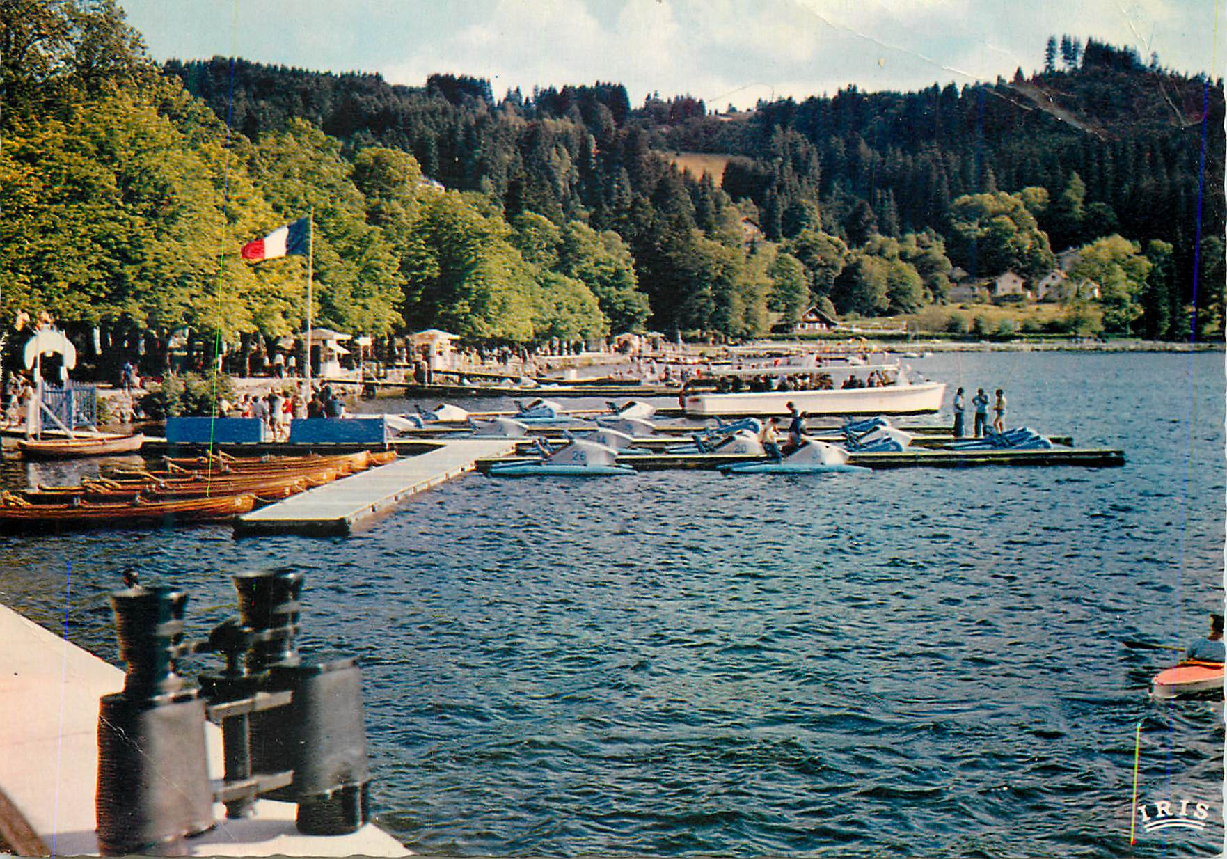 See Annecy — Seebad — Verlag IRIS, Seriennummer nicht sichtbar