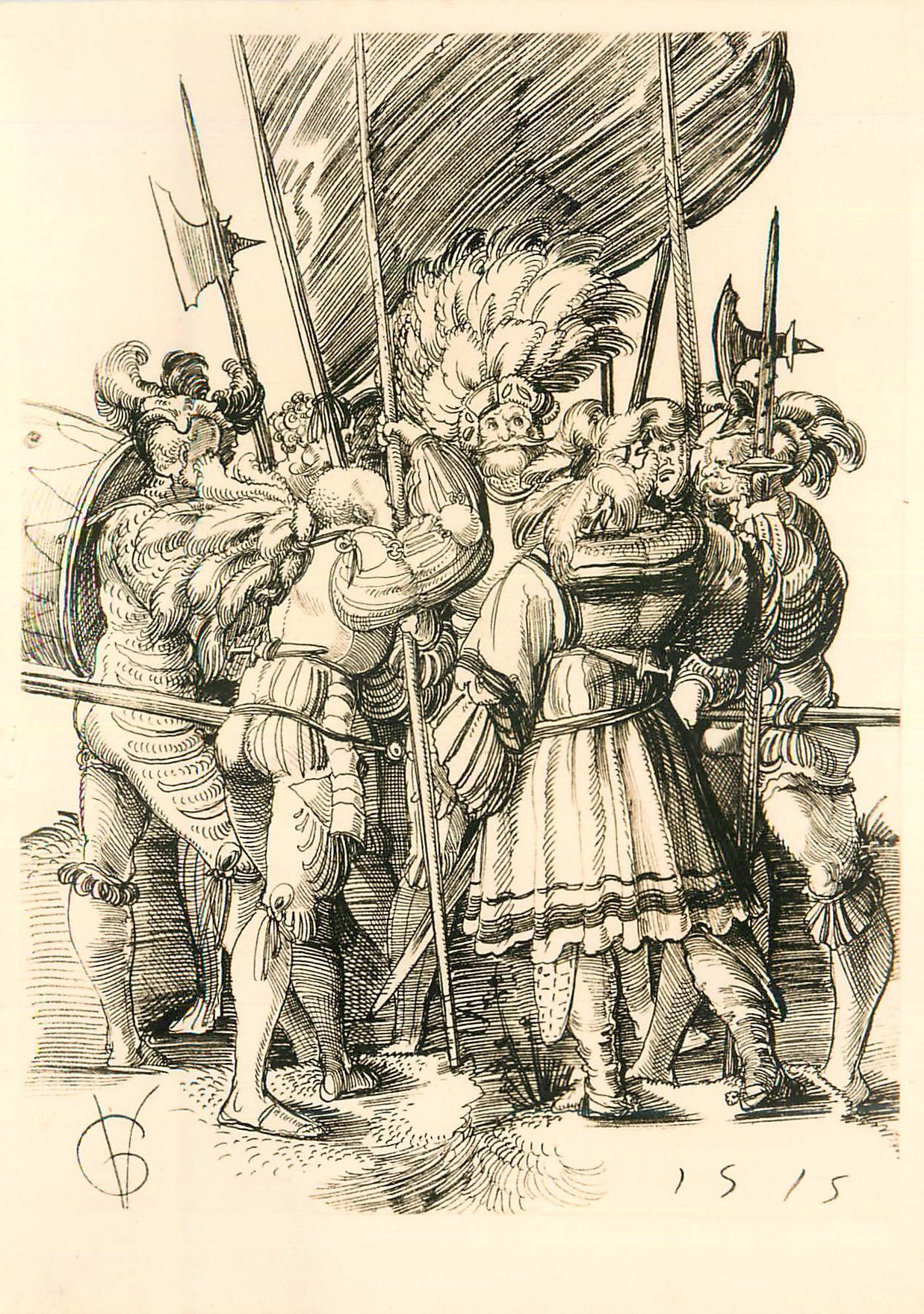 CPM Kunstmuseum Basel Kupferstichkabinett Urs Graf Federzeichnung