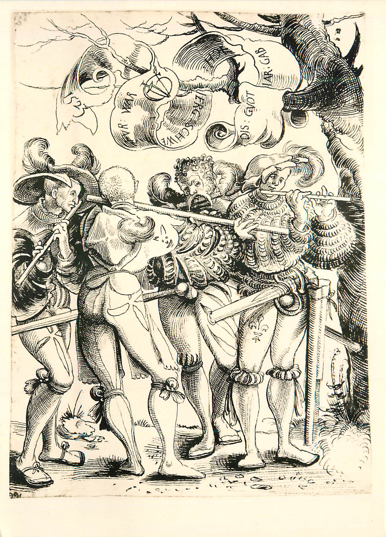 CPM Kunstmuseum Basel Kupferstichkabinett Urs Graf Federzeichnung