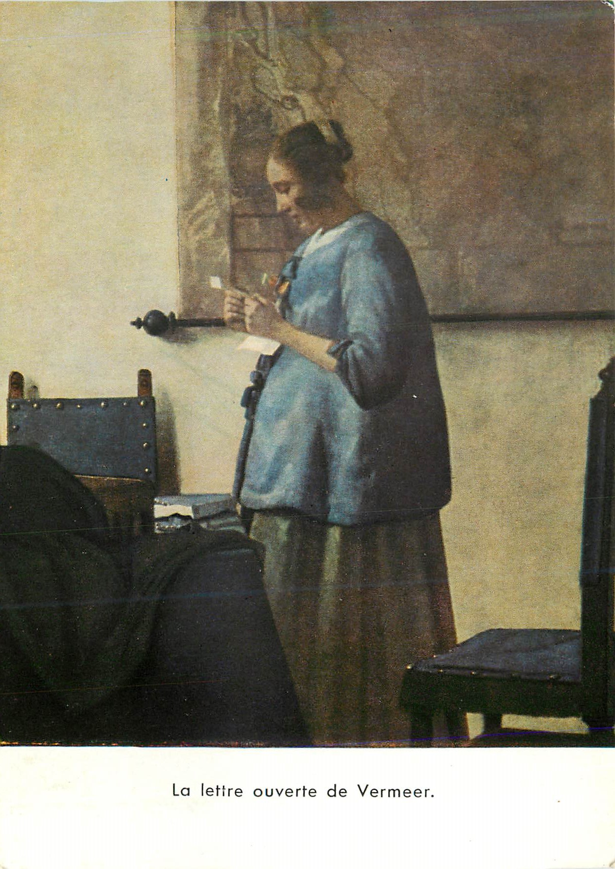 CPM La Lettre Ouverte de Vermeer