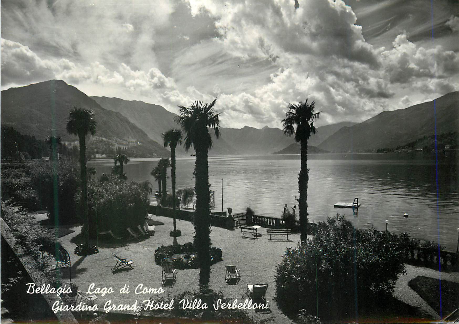 CPM Bellagio Lago di Como Giardino Grand Hotel Villa Serbelloni