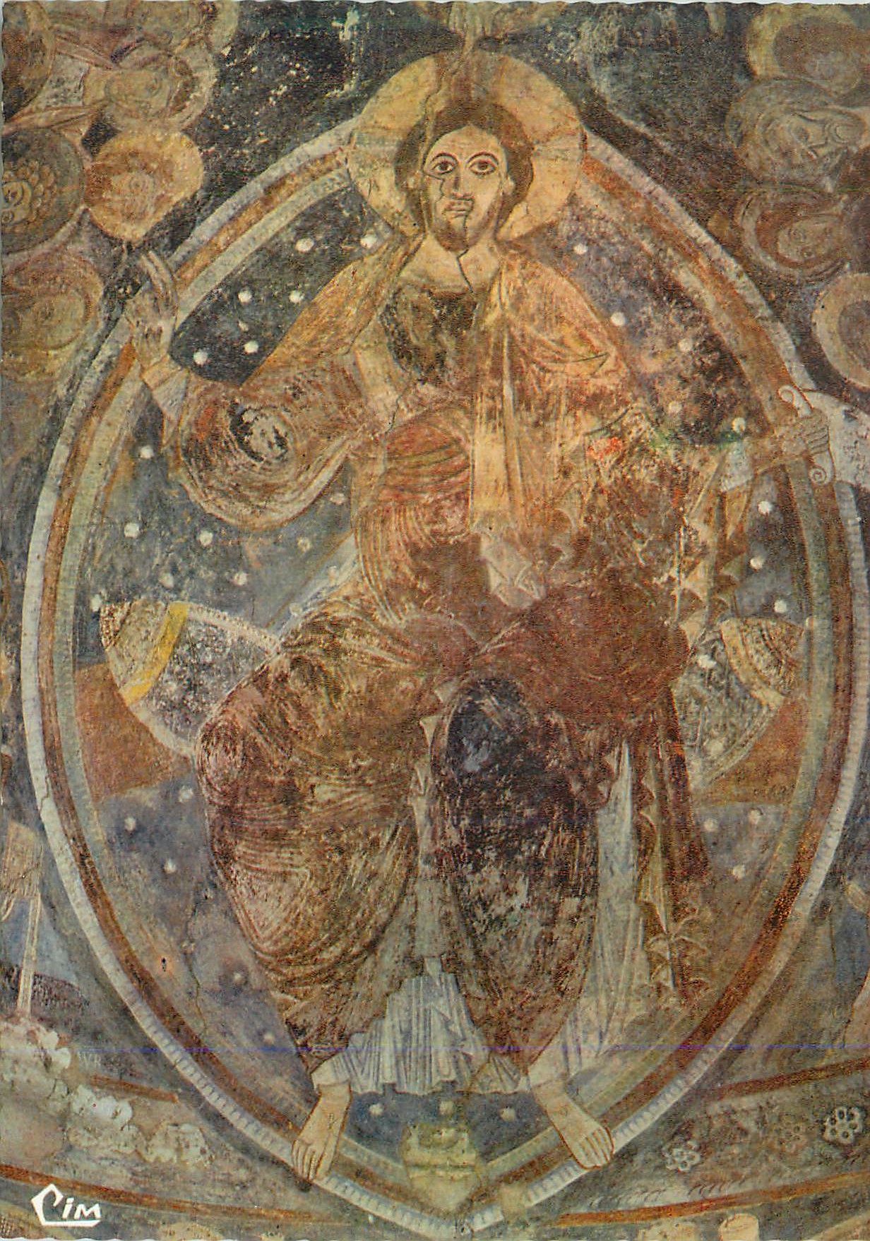Christ en gloire — fresque by Cim — éditeur Cim