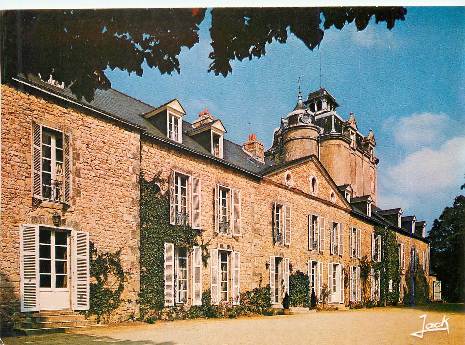 CPM Erdeven le Chateau Hotel de Keraveon Couleurs de Bretagne