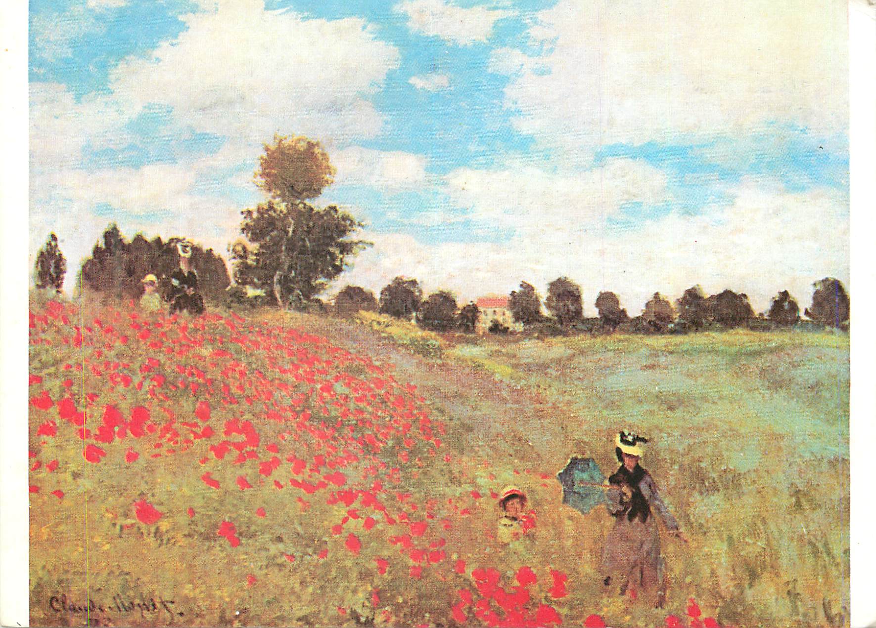 CPM Monet les Coquelicots