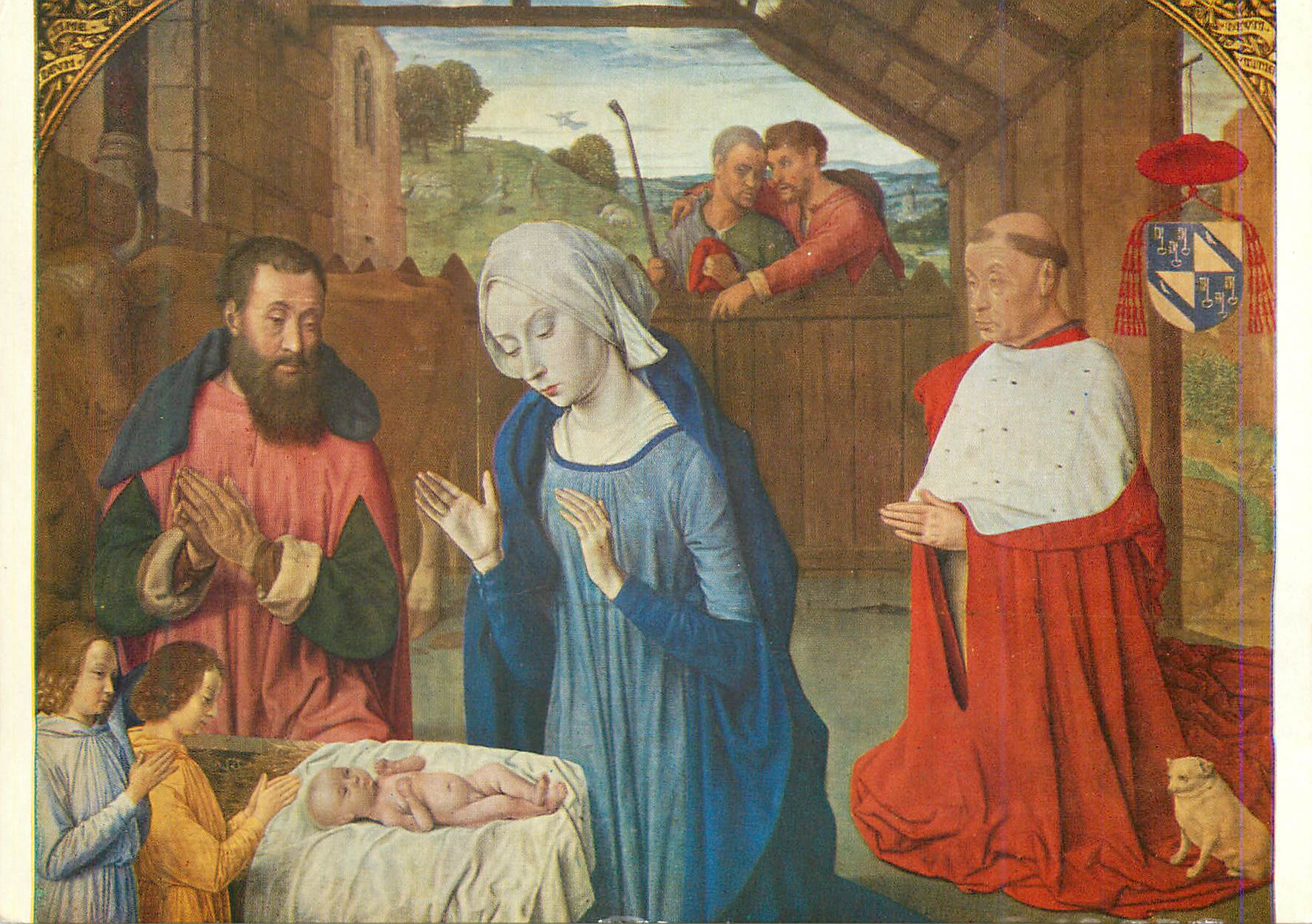 CPM Musee d'Autun Nativite du Maitre de Moulins (XVe Siecle)