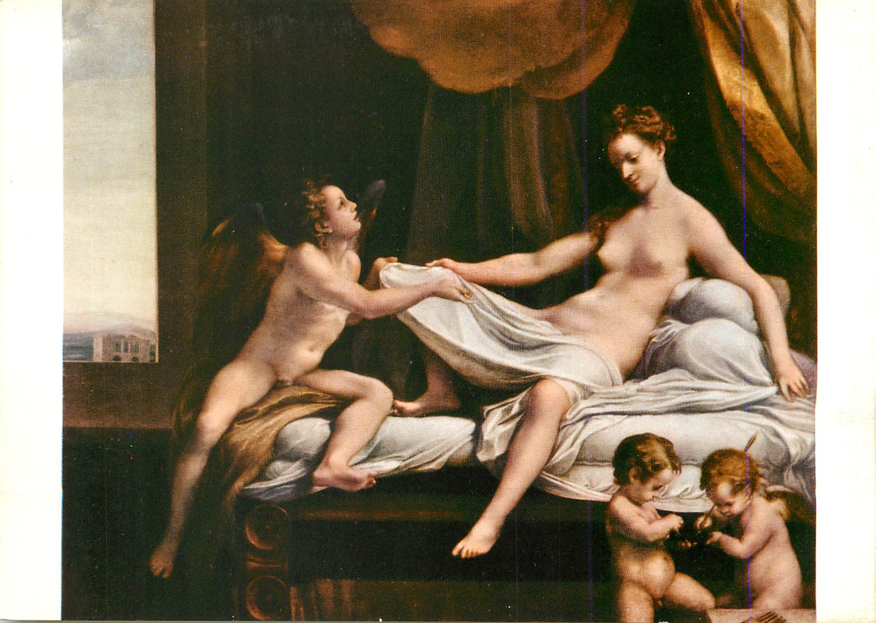 CPM Roma Le Correge Danae (Galerie Borghese)