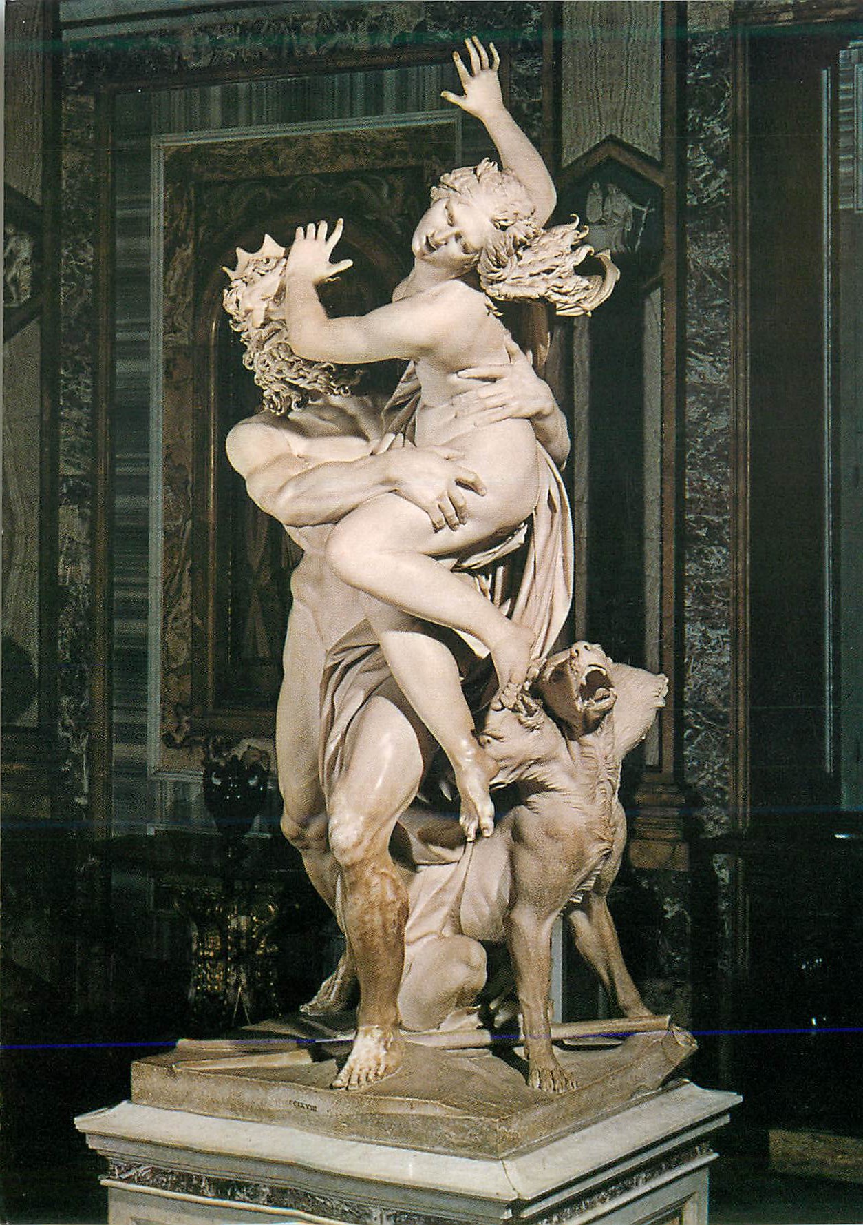 CPM Roma G Lorenzo Bernini (1598 1680) L'enlevement de Proserpine (Musee Borghese)